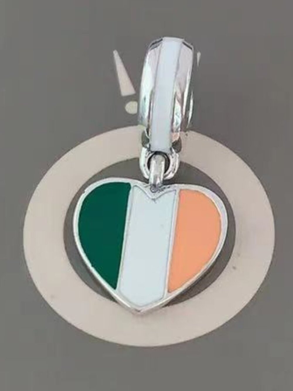 Pandora Ireland Flag Dangle Charm